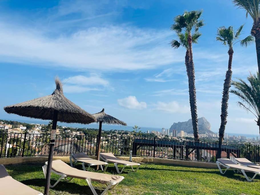 Imperial Park - Bungalow Mit Panoramablick Und Schoener Terrasse Calp Exterior foto